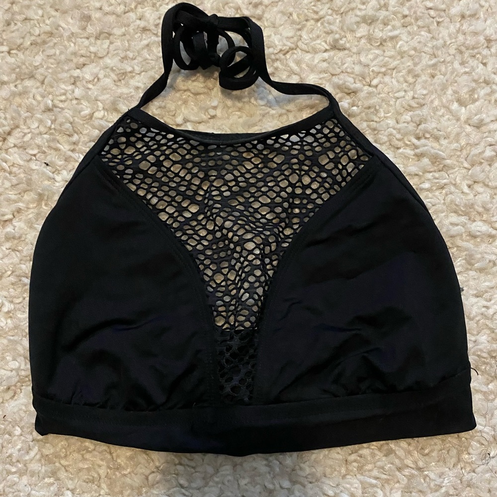 High neck bikini top